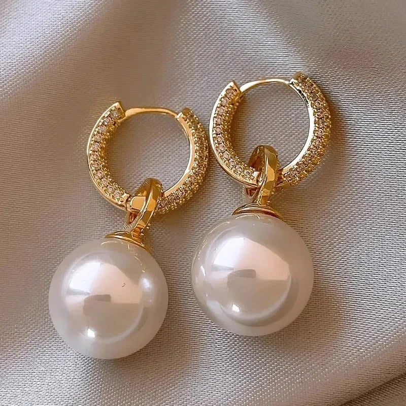 Classic Pearl Earrings