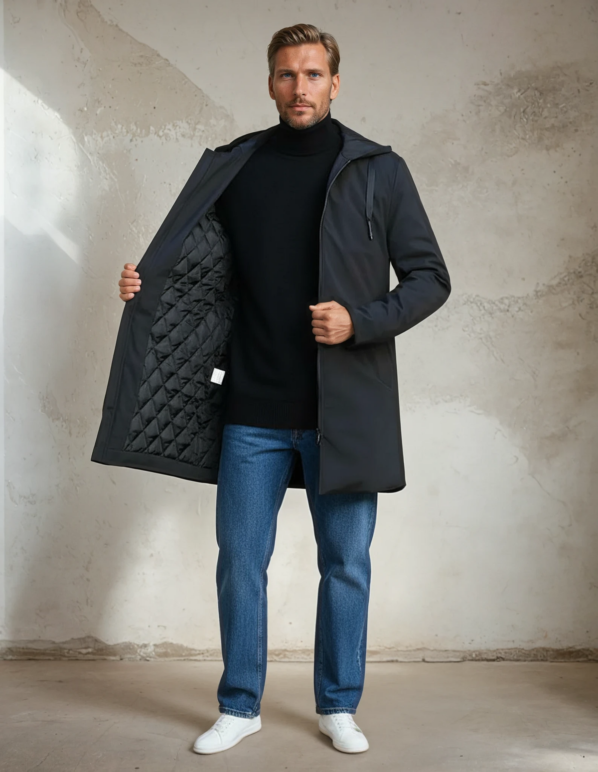 Thomas - Elegant Men's Windbreaker
