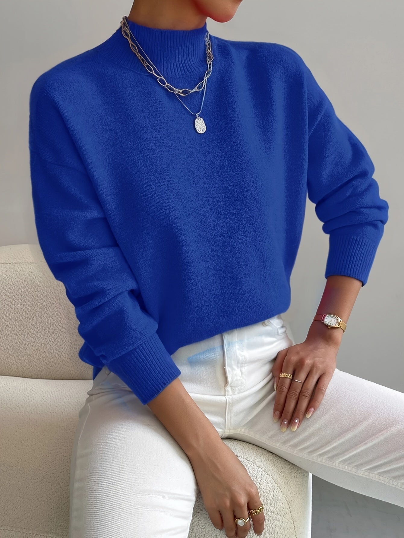 Kylie™ | Elegant and Comfortable Turtleneck Pullover