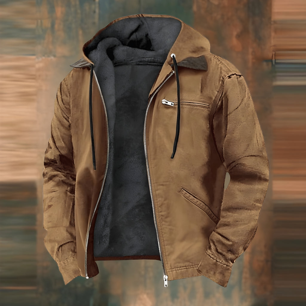 Simon | Hooded Fleece Jacket With Pockets