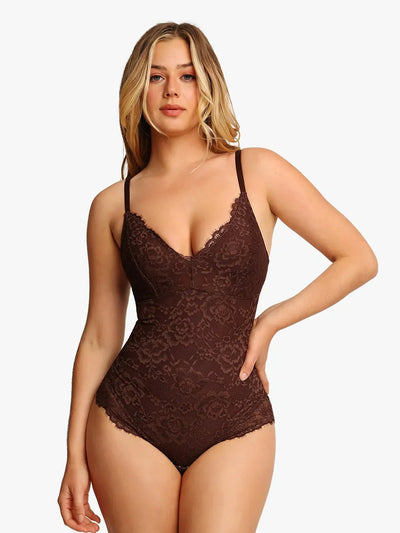 Manuella - Shapewear Full Lace Bodysuit