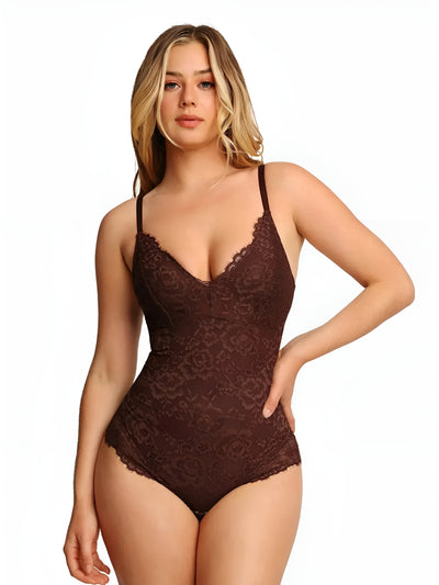 Manuella - Shapewear Full Lace Bodysuit