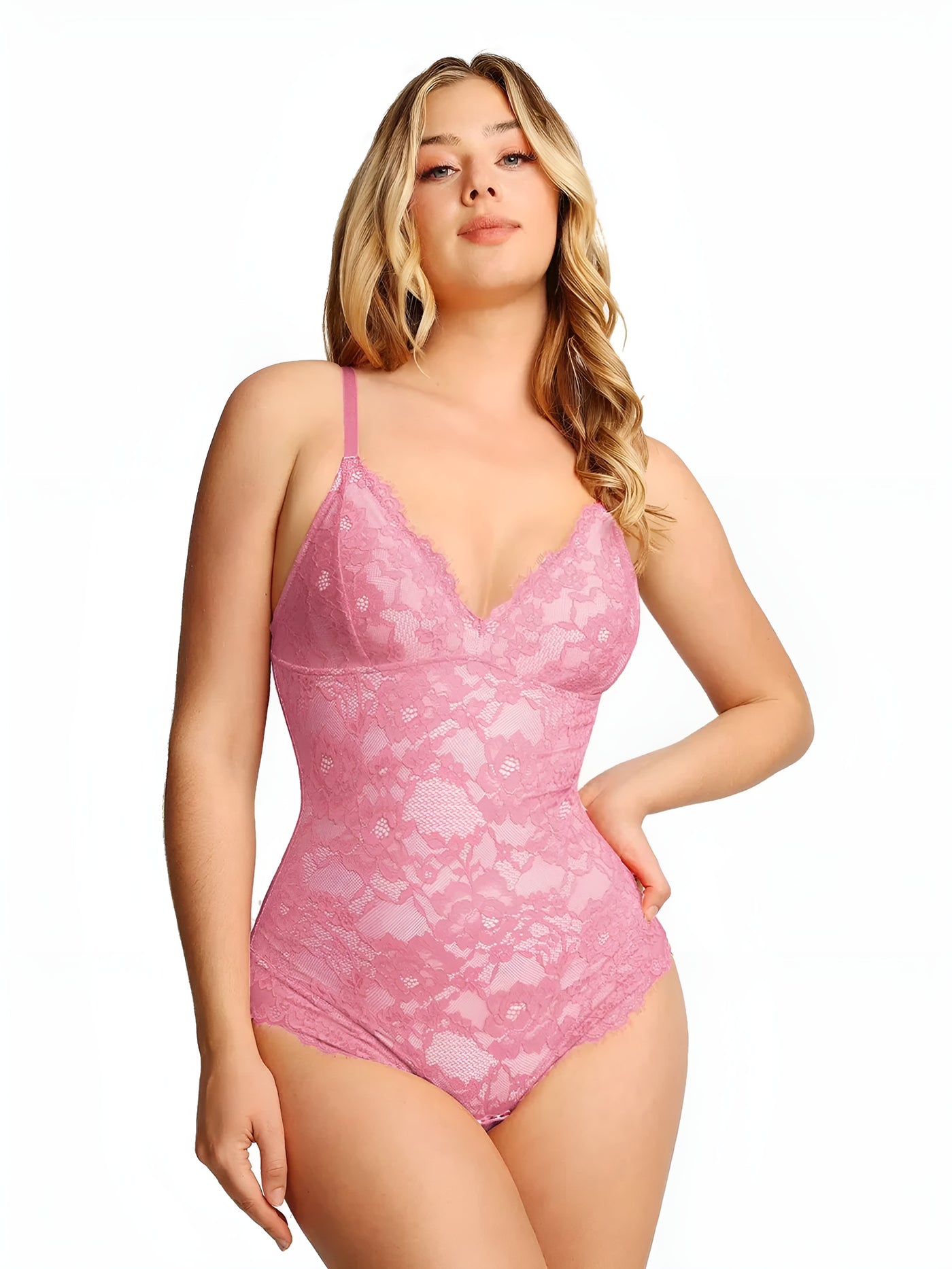 Manuella - Shapewear Full Lace Bodysuit