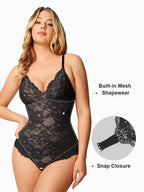 Manuella - Shapewear Full Lace Bodysuit