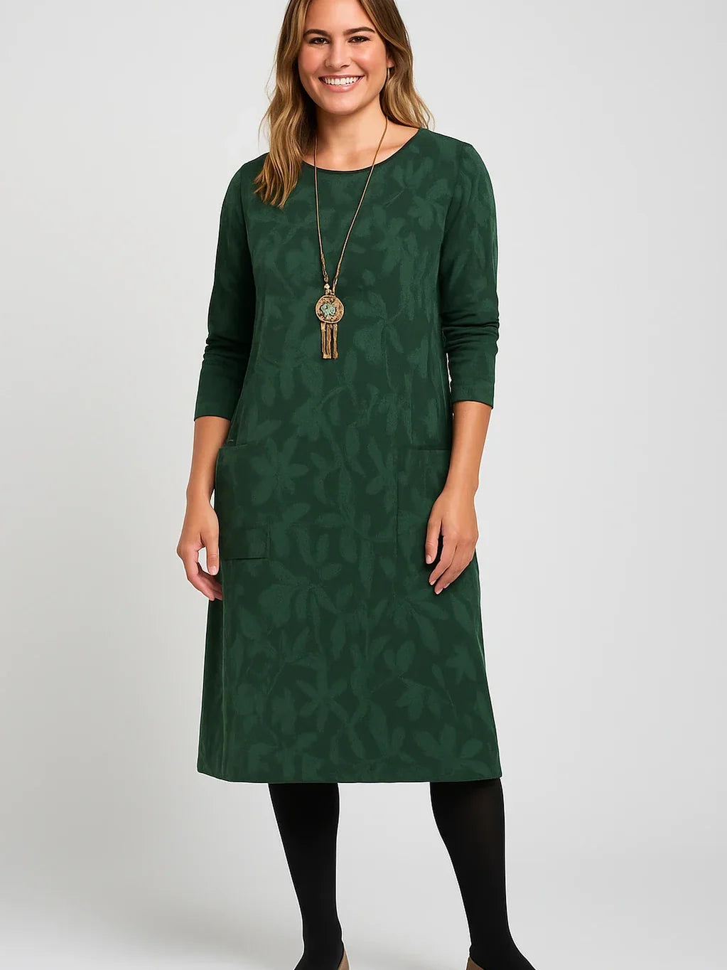 Margret | Stylish Long Autumn Dress