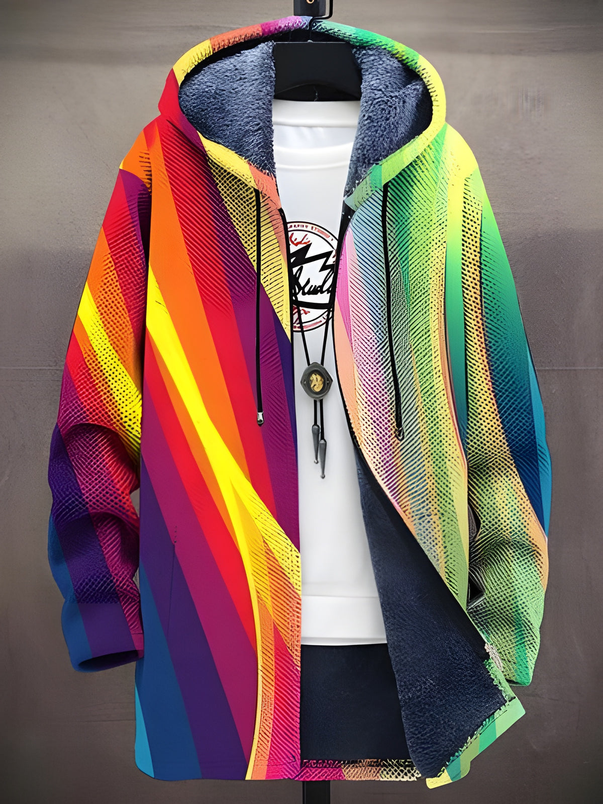 Picasso™ | Art Inspired Hooded Cardigan Jacket