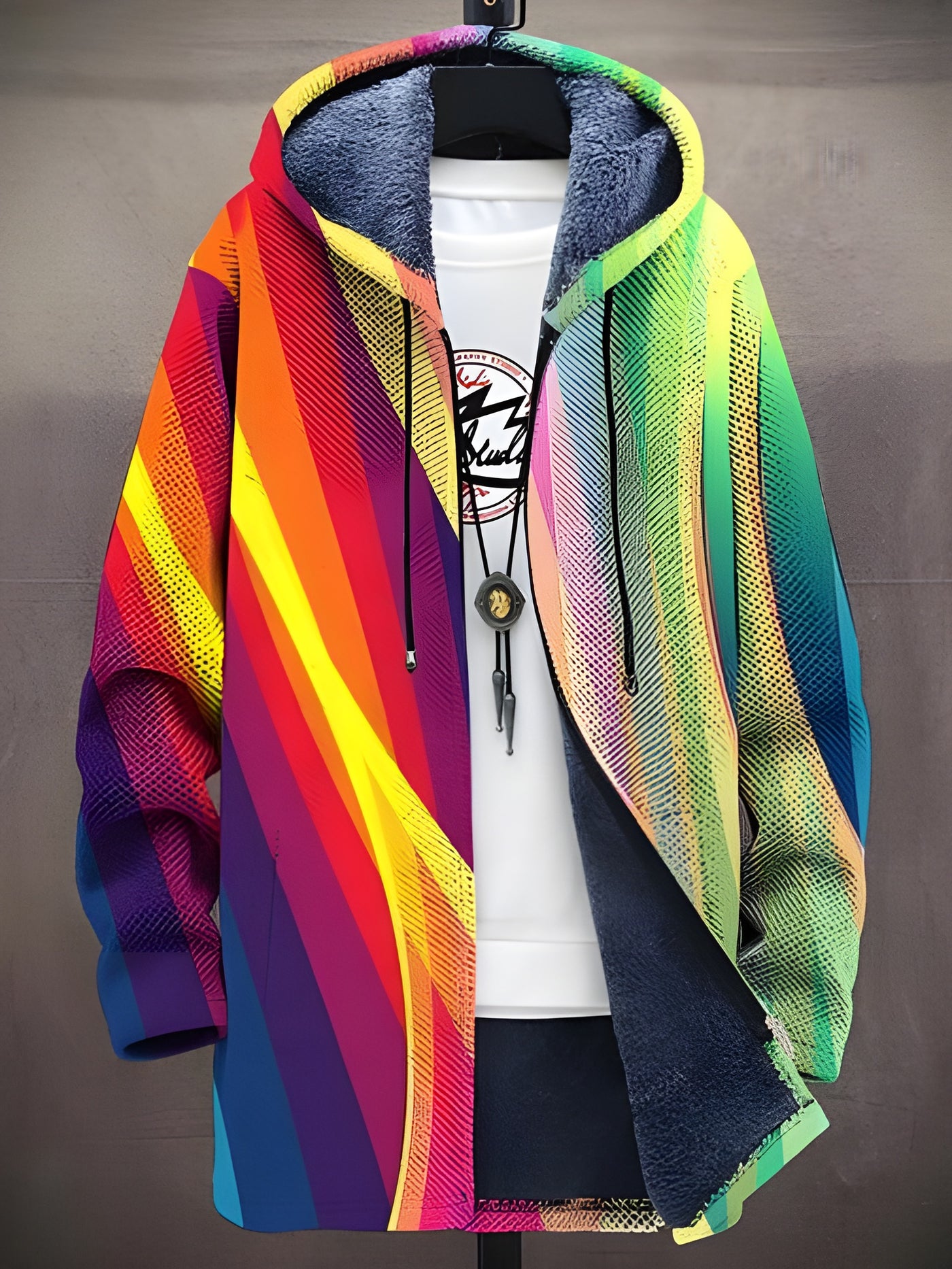 Picasso™ | Art Inspired Hooded Cardigan Jacket